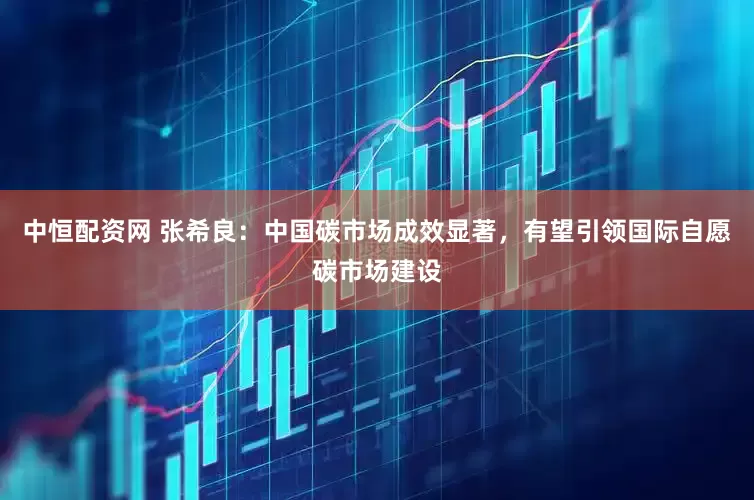 中恒配资网 张希良：中国碳市场成效显著，有望引领国际自愿碳市场建设